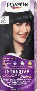 PALETTE INTENSIVE COLOR CREME farba na vlasy N1 Čierna