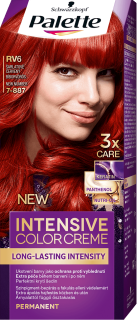 PALETTE INTENSIVE COLOR CREME farba na vlasy RV6 Šarlátovo červená