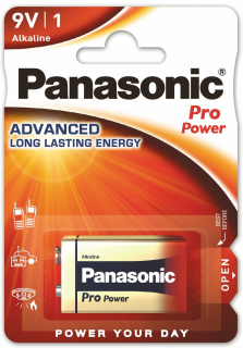 Panasonic Alkaline PRO Power 6LR61/9V - 1ks