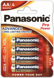 Panasonic Alkaline PRO Power LR6/AA - 4ks