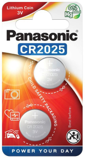 Panasonic CR2025 2ks