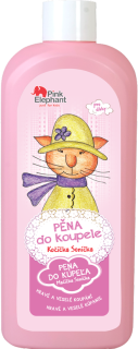 PINK ELEPHANT pena do kúpeľa 500ml Mačička Sonička