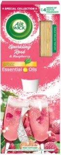 AIR WICK vonné tyčinky 30ml Ružový sekt a maliny