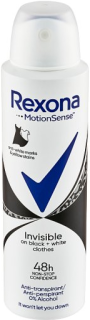 REXONA deo sprej 150ml Invisible Black & White