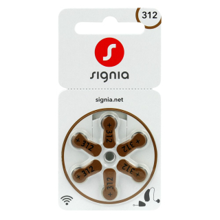 Signia 312 - 6ks
