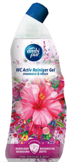 AMBI PUR WC gél 750ml Pink hibiscus & Rose