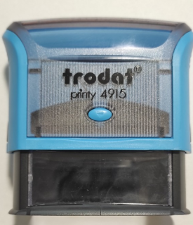 Trodat Printy 4915, modrá, poduška čierna