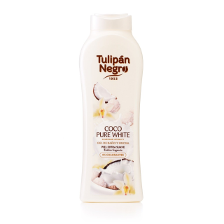 TULIPÁN NEGRO sprchový gél 650ml Coco Pure White