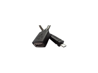 UNITEK Y-C438GBK USB cable 0.2 m USB 2.0 Micro-USB B USB A Black
