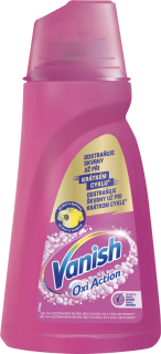VANISH gél na škvrny 1L Oxi Pink