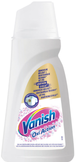 VANISH gél na škvrny 1L Oxi White