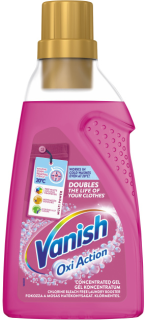 VANISH gél na škvrny 750ml Pink