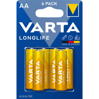 Varta Longlife LR6/AA - 6ks
