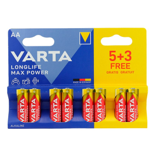 VARTA MAX POWER LR6/AA - 8ks