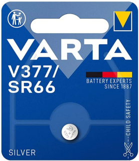 VARTA Mini Silver 377-376/G4/SR626SW - 1ks