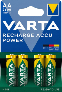 Varta Pro AA/R6 NiMH 2600mAh (5716) - 4ks