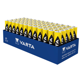 Varta Superlife R03/AAA zinko-uhlíková - 60ks/bal