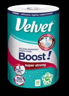 VELVET kuchynské utierky Boost 1ks 3vrstvové