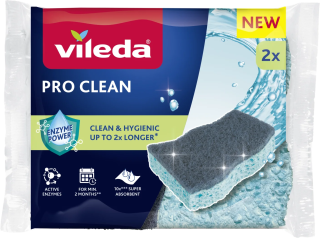 VILEDA špongia Pro Clean hubka viskóza 2ks