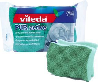 VILEDA špongia vysoká PUR Active 2ks