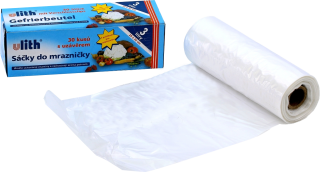 Vrecká do mrazničky s uzáverom 25x32 30ks