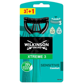 Wilkinson Sword Xtreme 3 Sensitive Comfort 4 ks