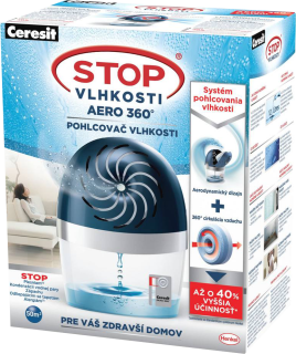 CERESIT Stop vlhkosti AERO komplet (prístroj+náplň 450g)