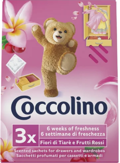COCCOLINO vôňa do skrine 3ks Pink