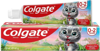 COLGATE zubná pasta 50ml Junior 0-2r. Strawberry