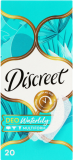 DISCREET vložky slipové 20ks Waterlily