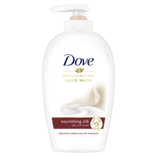 DOVE tekuté mydlo 250ml Silk pumpa