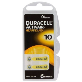 Duracell ActivAir 10 -  6ks