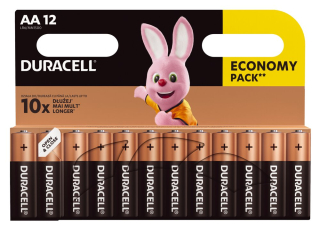 Duracell Basic AA/LR6 12ks MN1500 (alkalické)