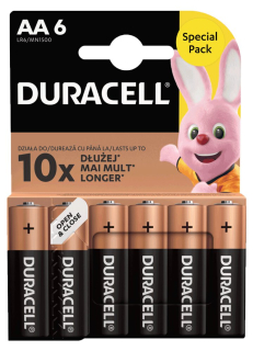 Duracell Basic Duralock LR6/AA - 6ks