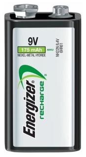 Energizer 6F22 9V Ni-MH 175mAh 8,4V