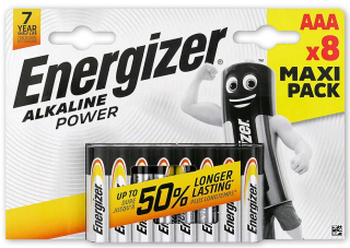 Energizer Alkaline Power LR03/AAA - 8ks