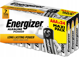 Energizer Alkaline Power LR03/AAA Maxi Pack - 24ks