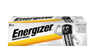 Energizer Industrial LR20/D Alkaline - 12ks