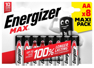 ENERGIZER MAX LR6/AA - 8ks