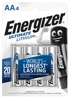 Energizer Ultimate Lithium R6/AA - 4ks