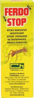 FERDO STOP krieda na mravce 8g