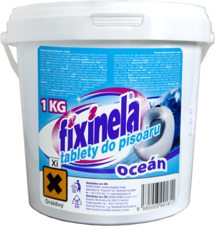 FIXINELA 1kg tablety do pisoára - Oceán