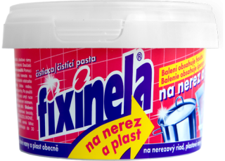 FIXINELA 200g čistiaca pasta - na nerez a plast