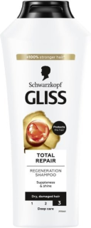 GLISS KUR šampón 250ml Total Repair