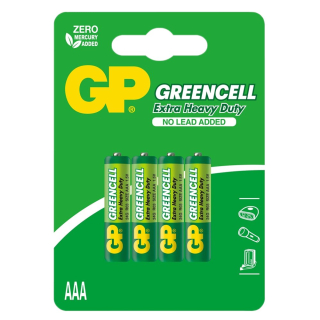 GP GreenCell R03/AAA - 4ks