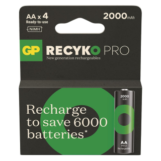 GP Recyko PRO R6/AA 2000mAh - 4ks