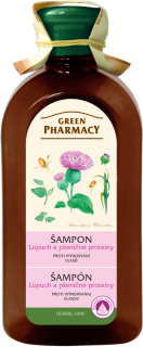 GREEN PHARMACY šampón 350ml Lopúch a pšeničné proteíny