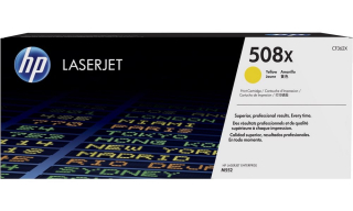 Hewlett Packard 508X yellow CF362X - originál