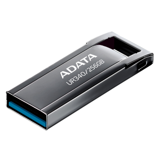 ADATA UR340/256GB/USB 3.2/USB-A/Čierna / AROY-UR340-256GBK