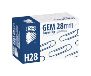 Ico spony kancelárske 28mm 100ks